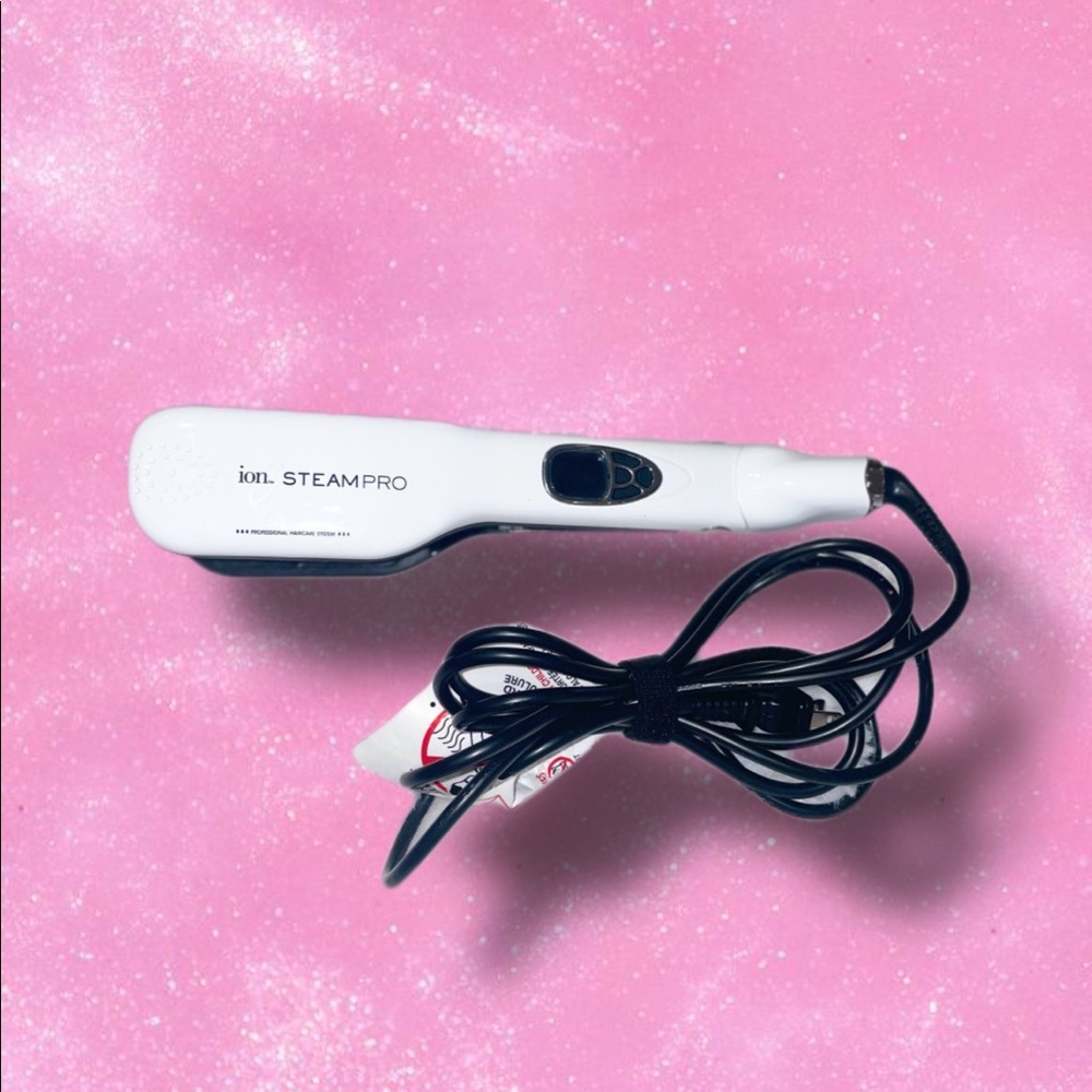 Ion steam pro hair straightening brush 💕